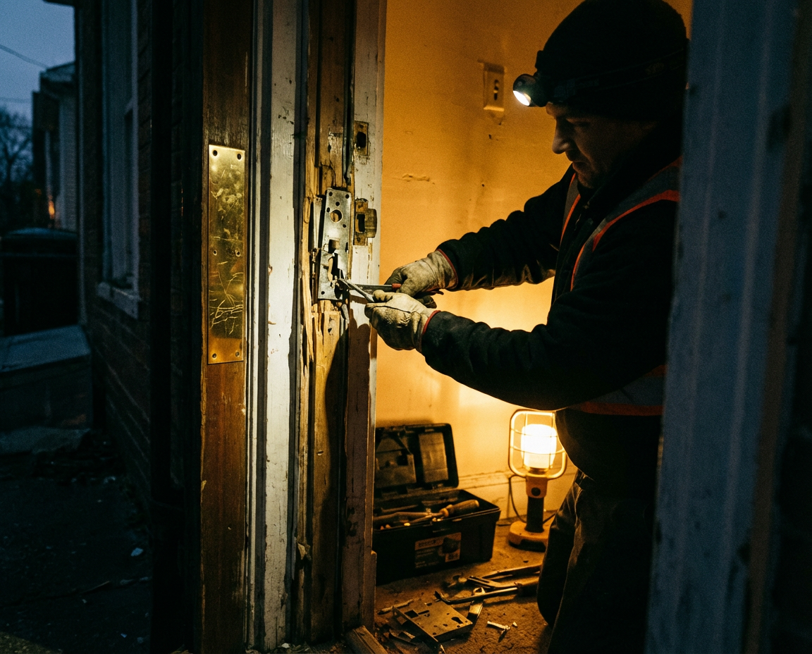 Réparation après effraction